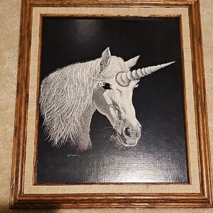 Mystical Unicorn Framed Art